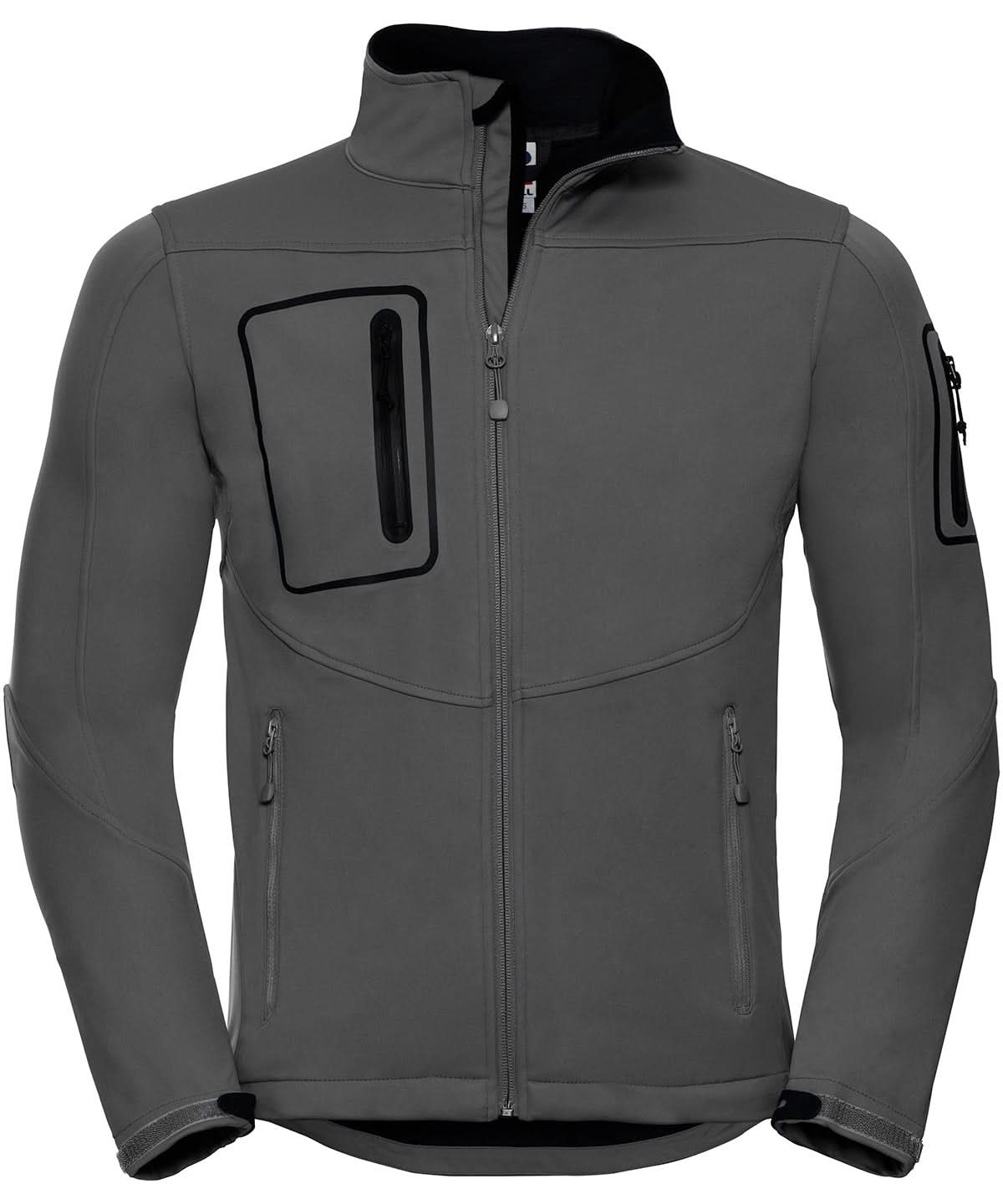 Russell Europe Sports shell 5000 jacket J520M - Titanium - Customisable Softshell Jacket