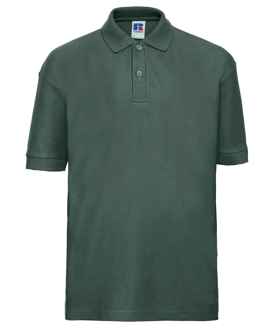 Russell Europe Kids polo shirt J539B - Bottle Green - Customisable Polos