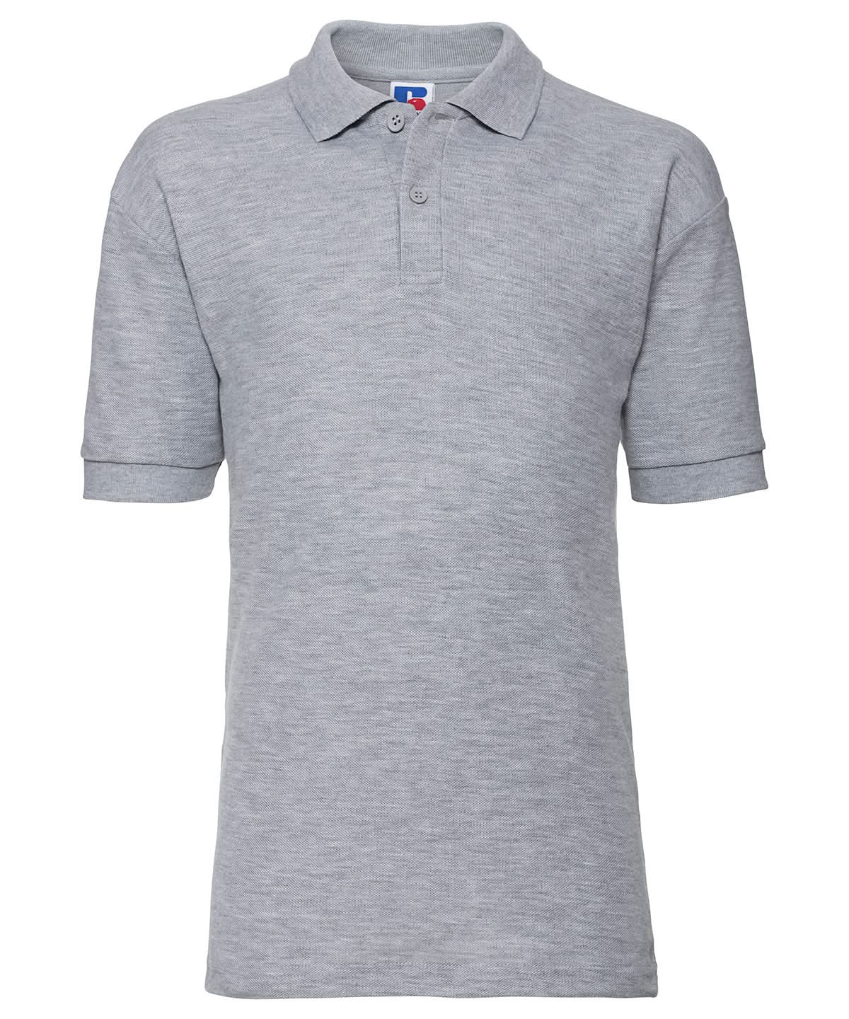 Russell Europe Kids polo shirt J539B - Light Oxford - Customisable Polos