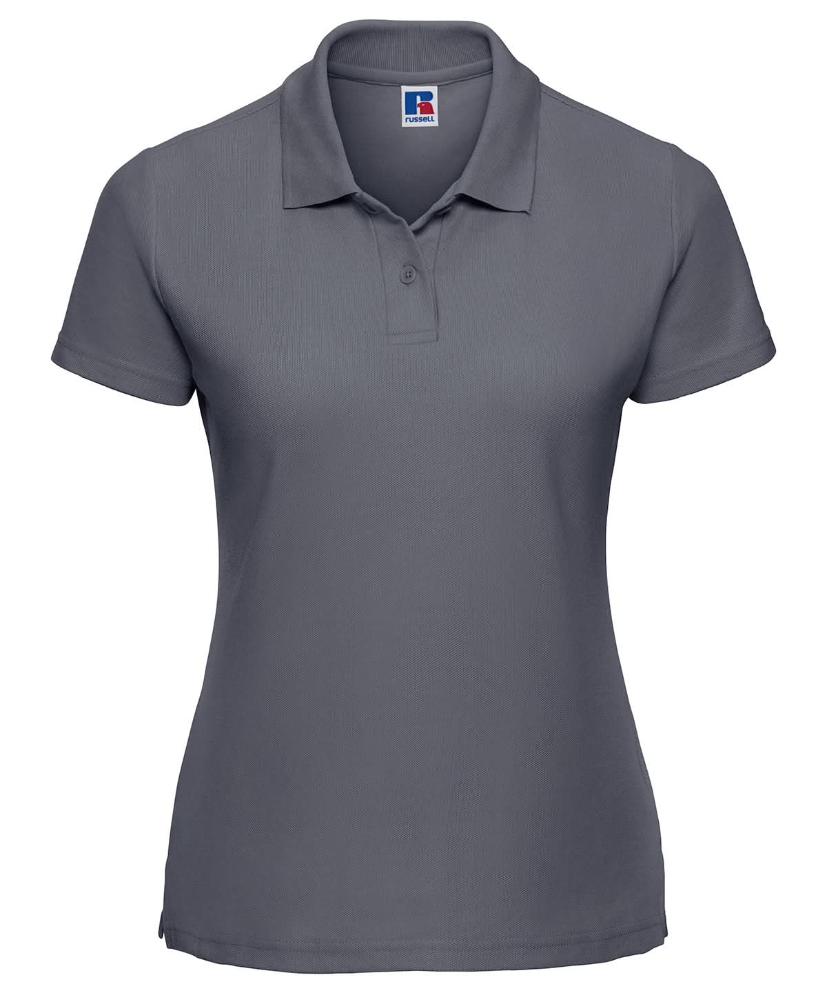 Russell Europe Womens classic polycotton polo J539F - Convoy Grey - Customisable Polos