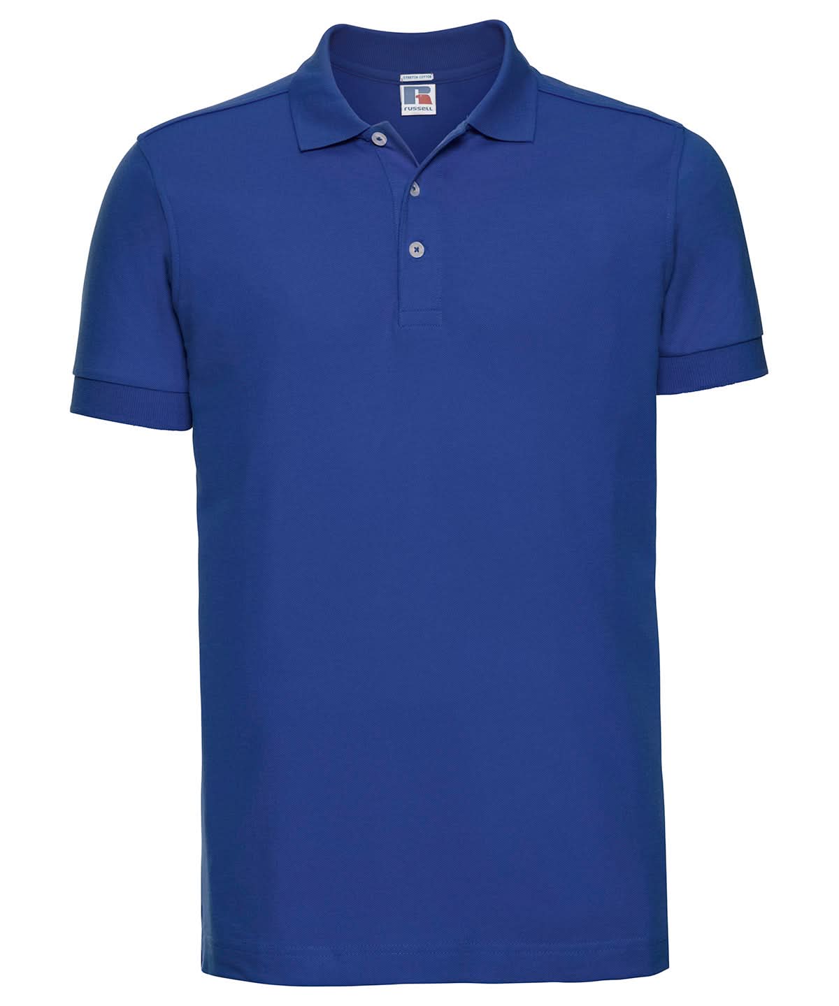 Russell Europe Stretch polo J566M - Bright Royal - Customisable Polos