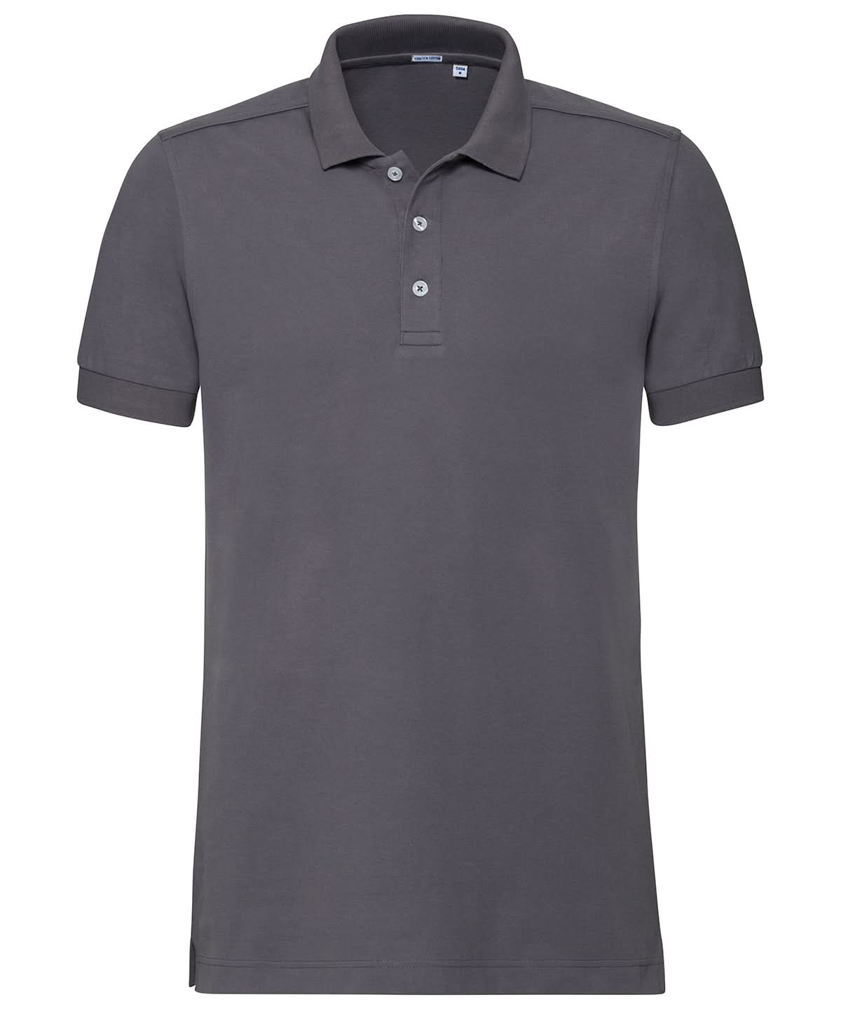 Russell Europe Stretch polo J566M - Convoy Grey - Customisable Polos