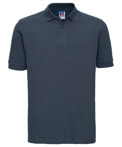 Russell Europe Classic cotton piqu polo J569M - French Navy - Customisable Polos