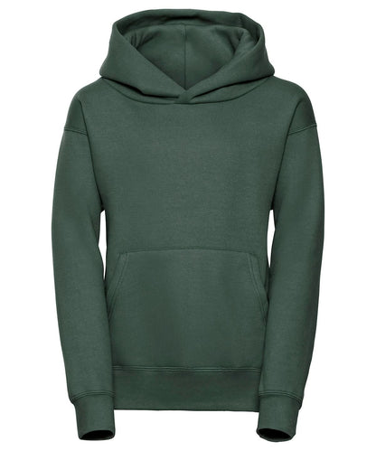 Russell Europe Kids hooded sweatshirt J575B - Bottle Green - Customisable Sweatshirts