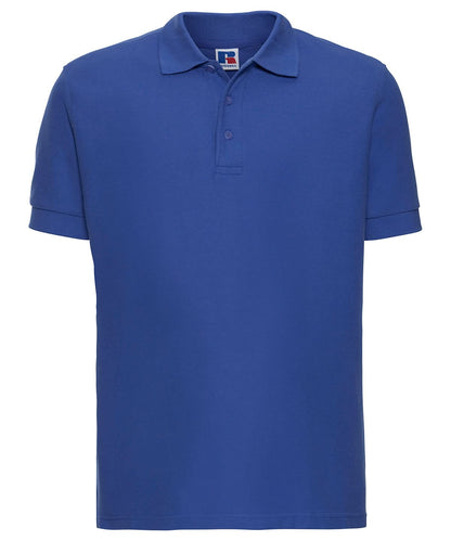 Russell Europe Ultimate classic cotton polo J577M - Bright Royal - Customisable Polos