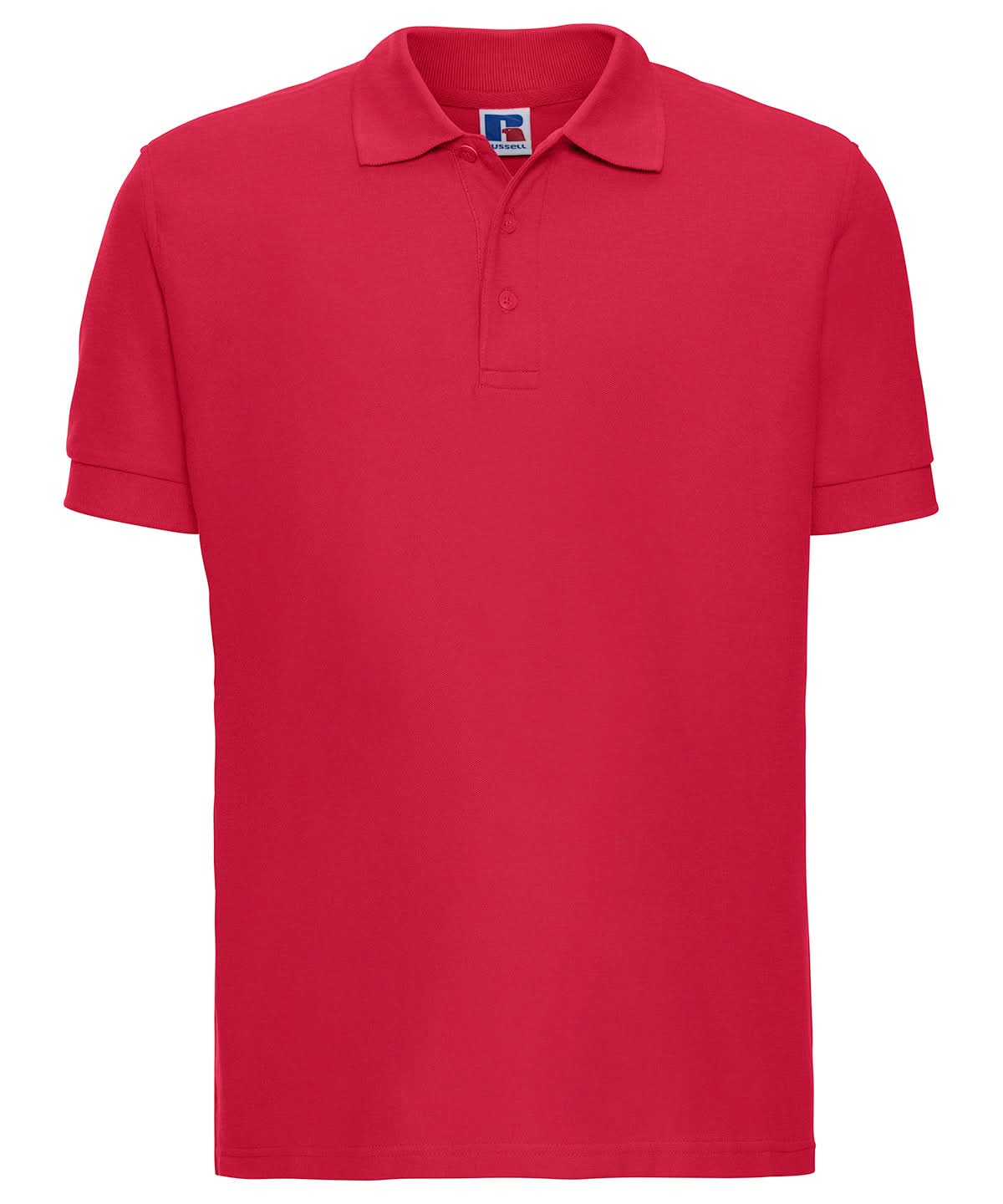 Russell Europe Ultimate classic cotton polo J577M - Classic Red - Customisable Polos
