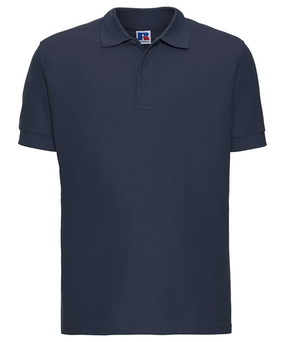 Russell Europe Ultimate classic cotton polo J577M - French Navy - Customisable Polos