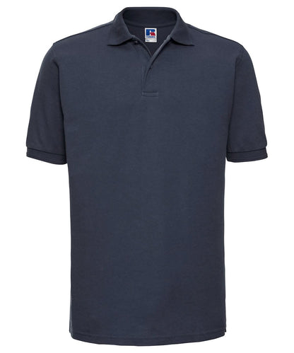 Russell Europe Hard wearing 60C wash polo J599M - French Navy - Customisable Polos
