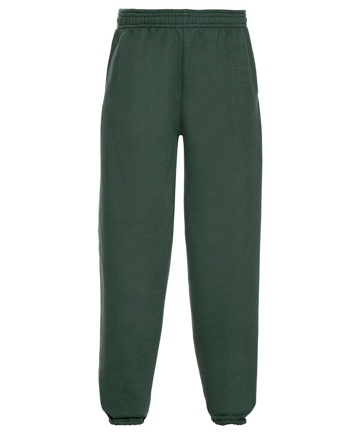 Russell Europe Kids sweatpants J750B - Bottle Green - Customisable Sweatpants