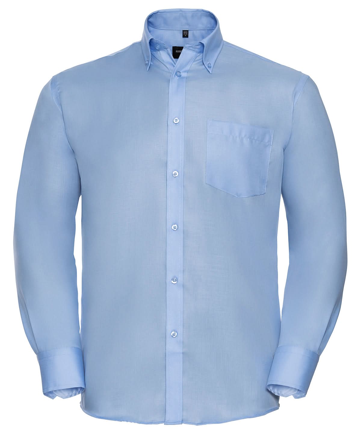 Russell Europe Long sleeve ultimate non iron shirt J956M - Bright Sky - Customisable Shirts