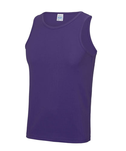 AWDis Just Cool Cool vest JC007 - Purple - Customisable Vest