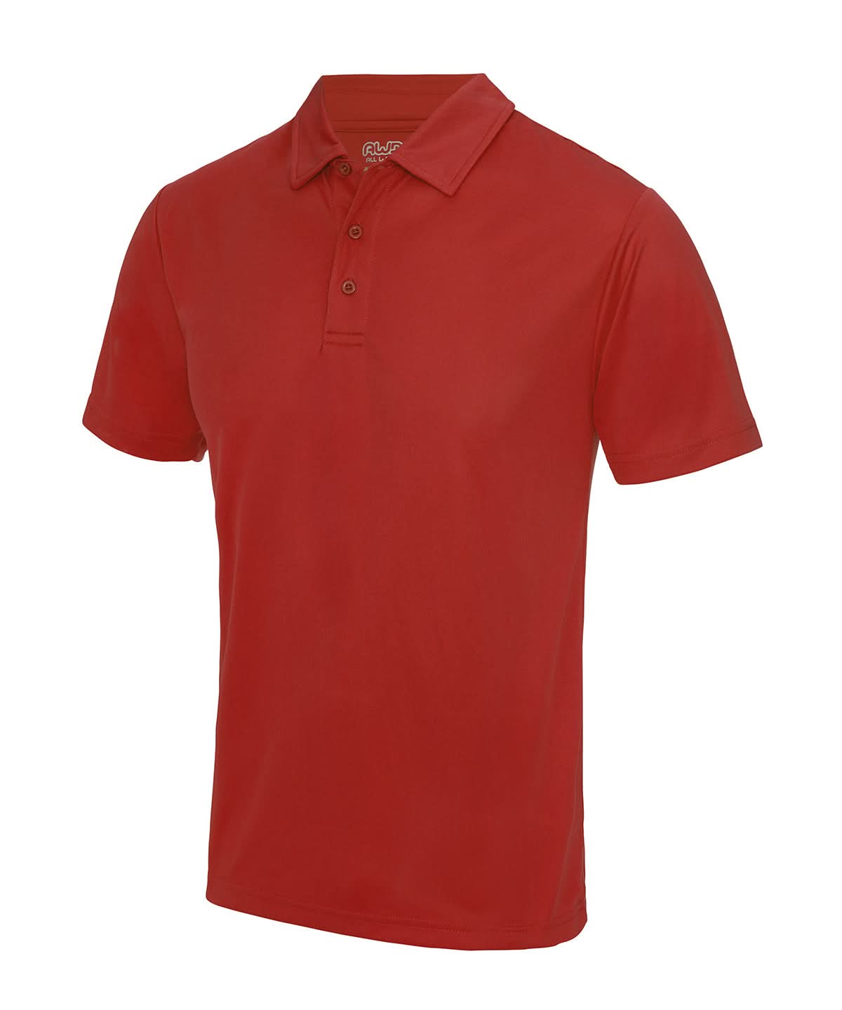 AWDis Just Cool Polo Fire Red JC040 - Fire Red - Customisable Polos