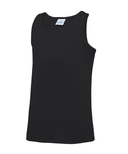 AWDis Just Cool Kids cool vest JC07J - Jet Black - Customisable Kids Vest