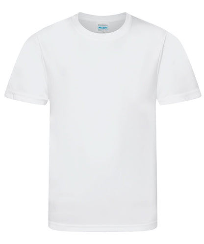 AWDis Just Cool Kids cool smooth T JC20J - Arctic White - Customisable T-Shirts