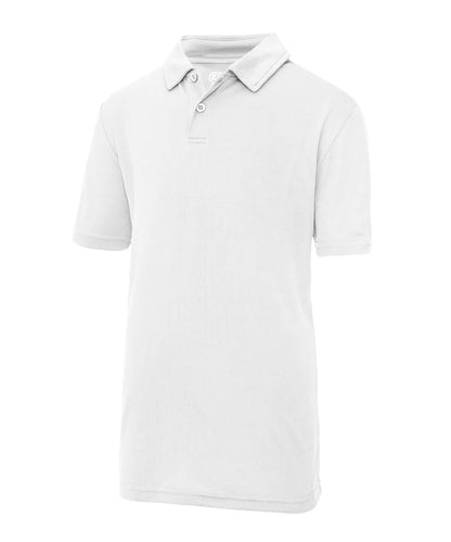 AWDis Just Cool Kids cool polo JC40J - Arctic White - Customisable Polos