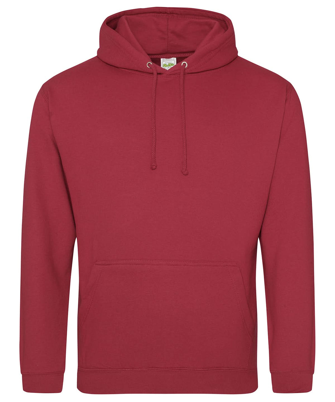 AWDis Just Hoods College Hoodie Brick Red JH001 - Brick Red - Customisable Hoodies