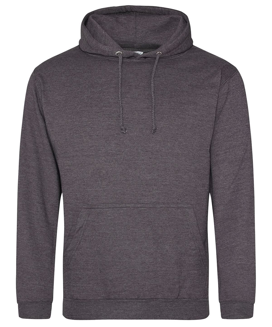 AWDis Just Hoods College Hoodie Charcoal JH001 - Charcoal - Customisable Hoodies