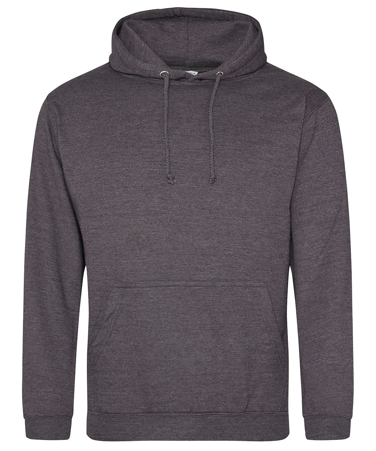 AWDis Just Hoods College Hoodie Charcoal JH001 - Charcoal - Customisable Hoodies