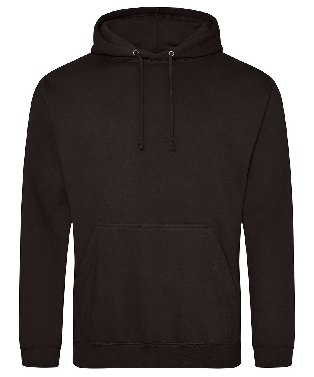 AWDis Just Hoods College Hoodie Jet Black JH001 - Jet Black - Customisable Hoodies