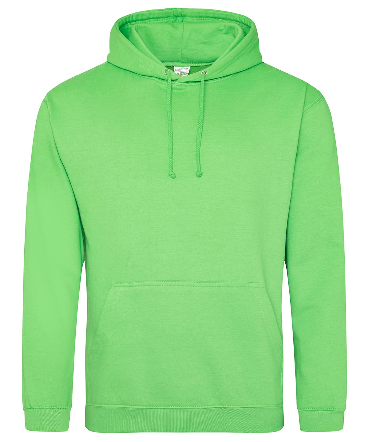 AWDis Just Hoods College Hoodie Lime Green JH001 - Lime Green - Customisable Hoodies