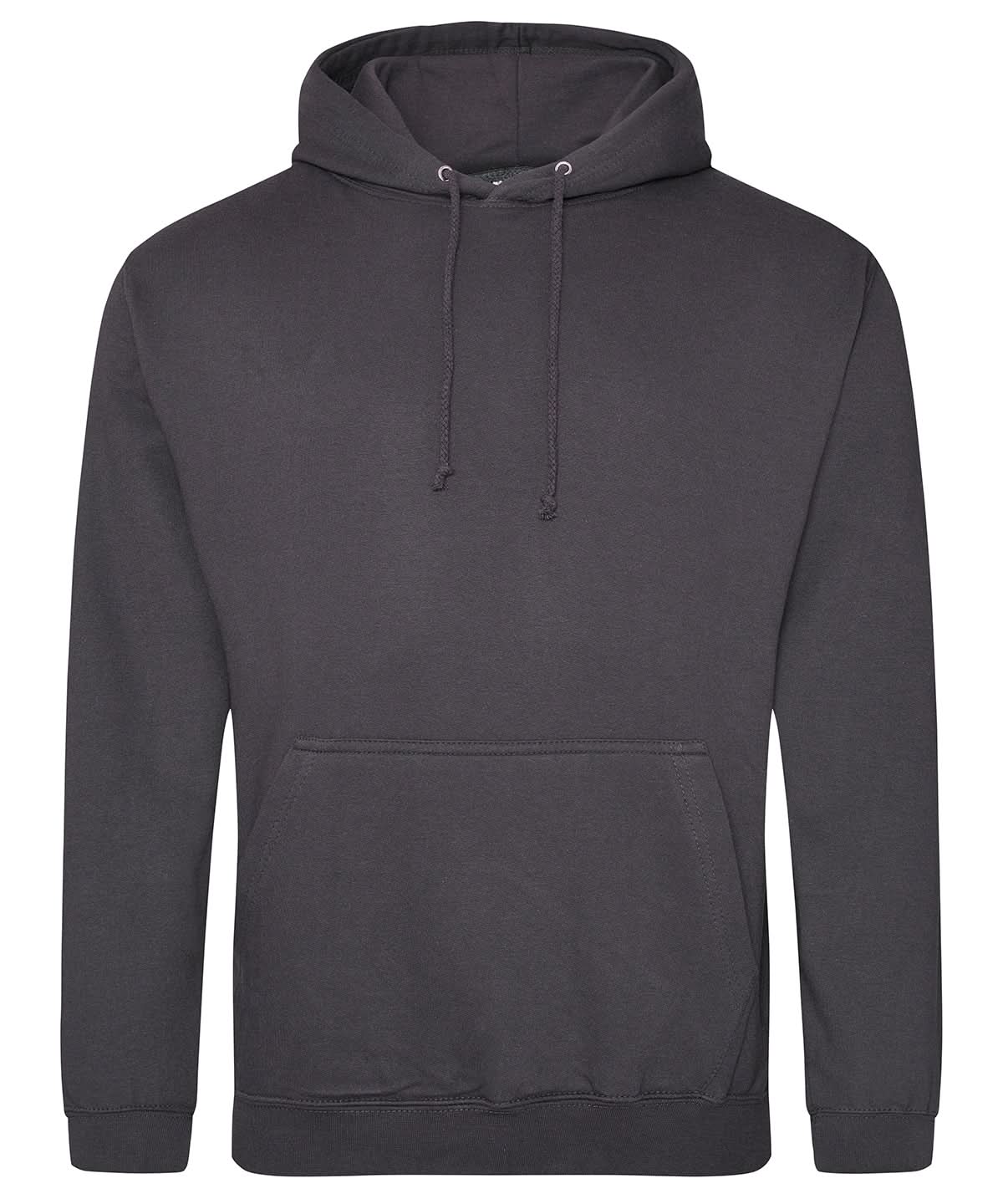 AWDis Just Hoods College Hoodie Storm Grey JH001 - Storm Grey - Customisable Hoodies
