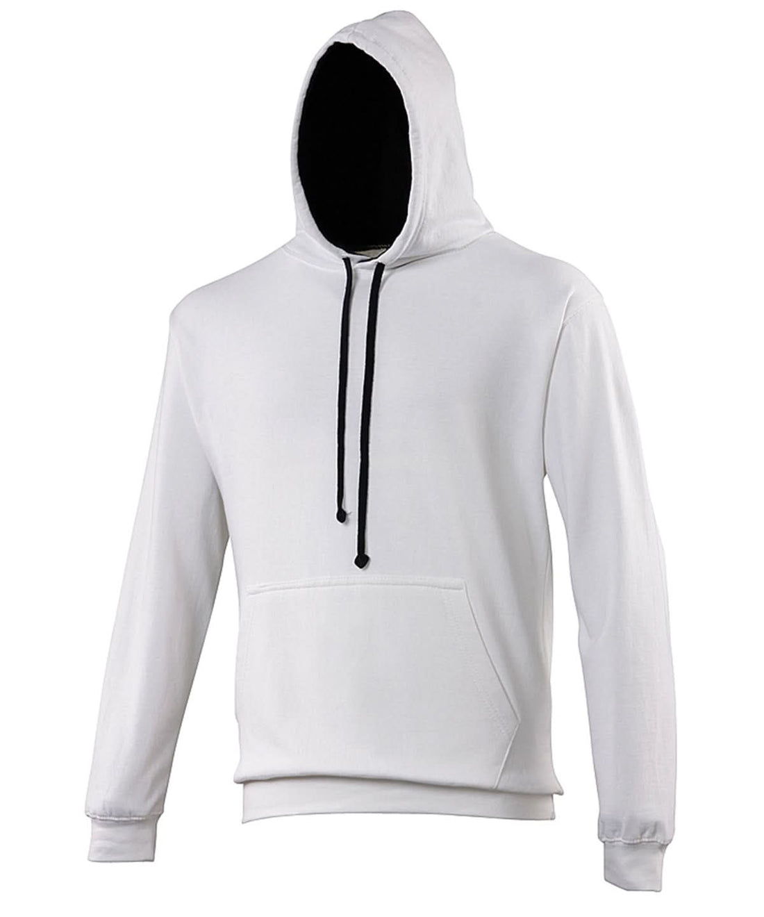 AWDis Just Hoods Varsity Hoodie Arctic Whitefrench Navy JH003 - Arctic Whitefrench Navy - Customisable Hoodies