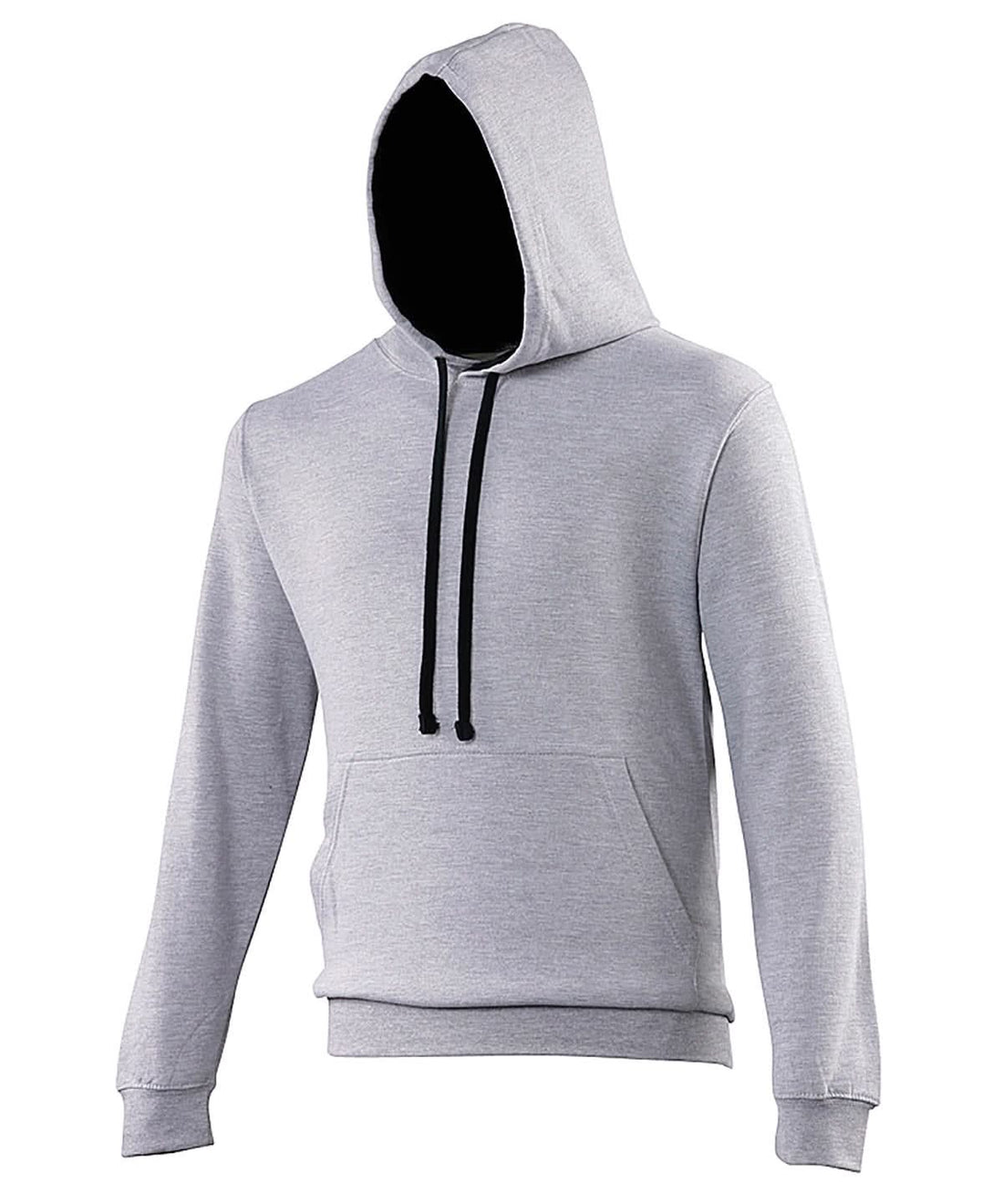 AWDis Just Hoods Varsity Hoodie Heather Greyfrench Navy JH003 - Heather Greyfrench Navy - Customisable Hoodies
