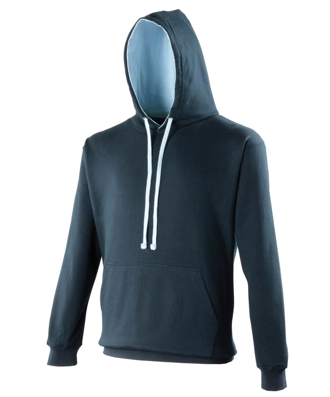 AWDis Just Hoods Varsity Hoodie New French Navysky Blue JH003 - New French Navysky Blue - Customisable Hoodies