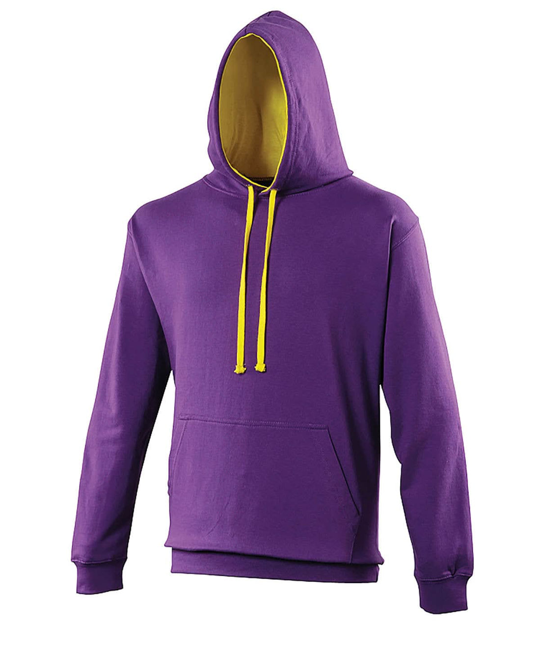 AWDis Just Hoods Varsity Hoodie Purplesun Yellow JH003 - Purplesun Yellow - Customisable Hoodies
