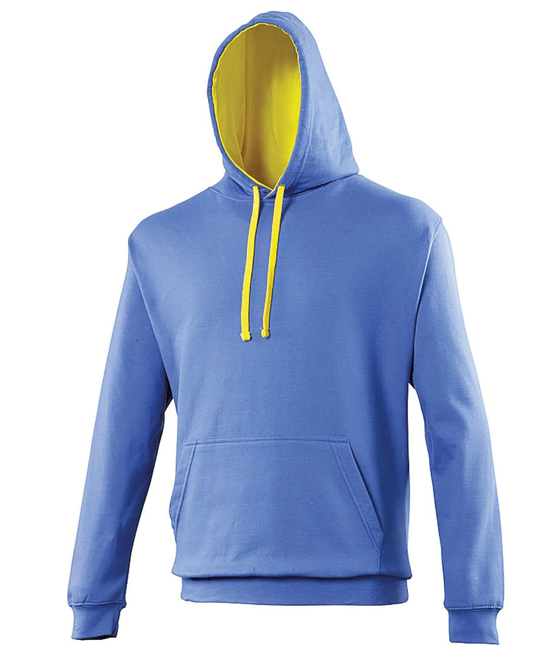 AWDis Just Hoods Varsity Hoodie Royalsun Yellow JH003 - Royalsun Yellow - Customisable Hoodies