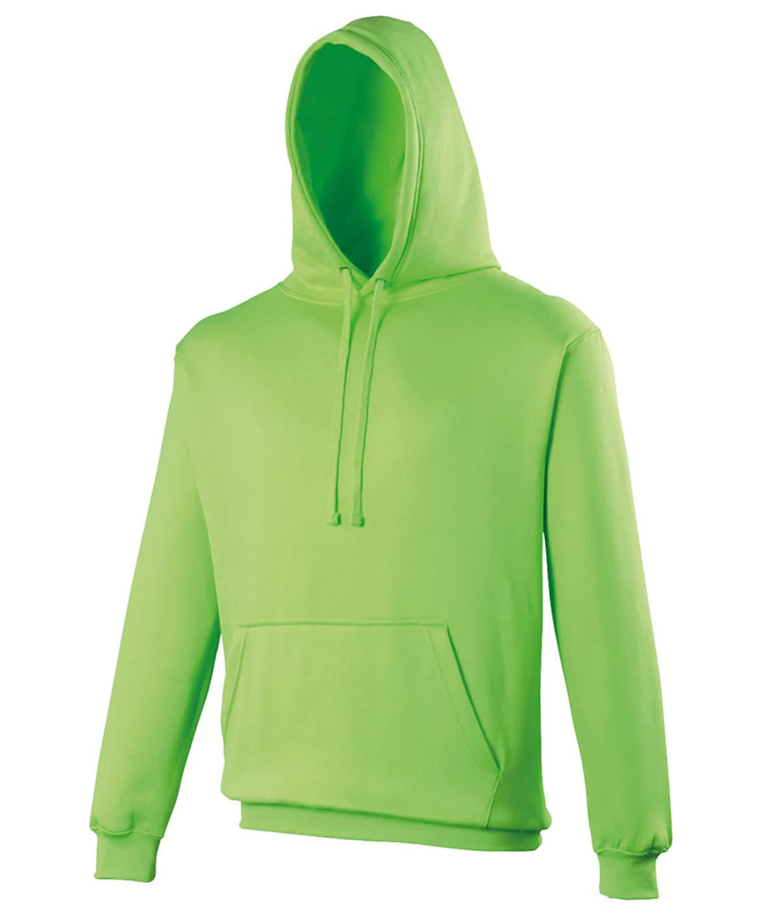 AWDis Just Hoods Electric hoodie JH004 - Electric Green - Customisable Hoodies