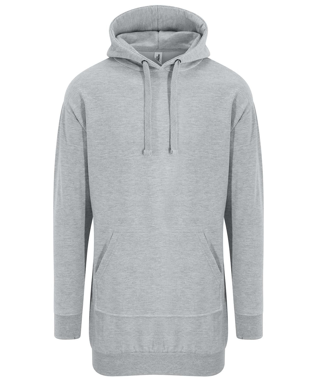 AWDis Just Hoods Hoodie dress JH015 - Heather Grey - Customisable Hoodies