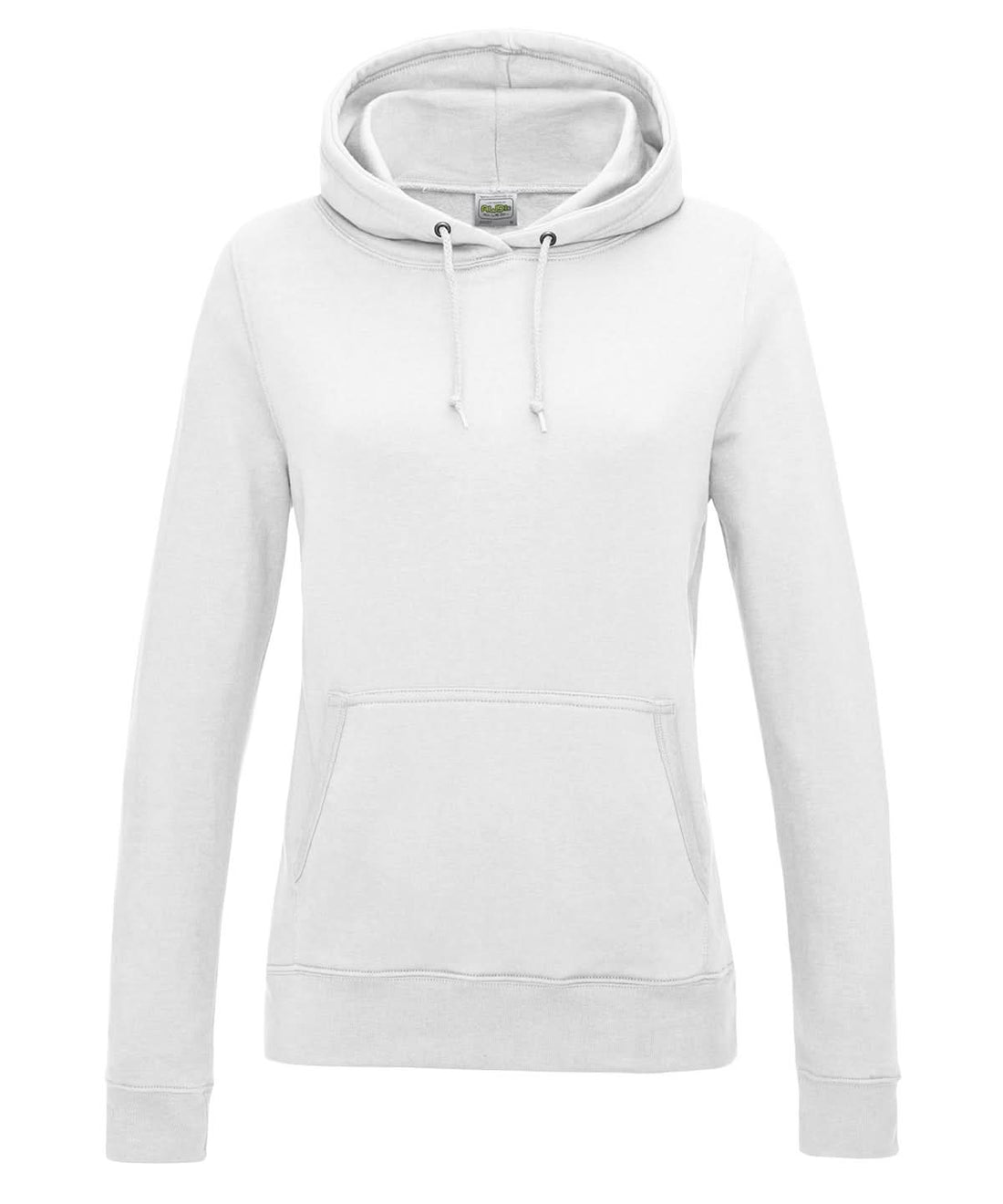 AWDis Just Hoods Womens College Hoodie Arctic White JH01F - Arctic White - Customisable Hoodies