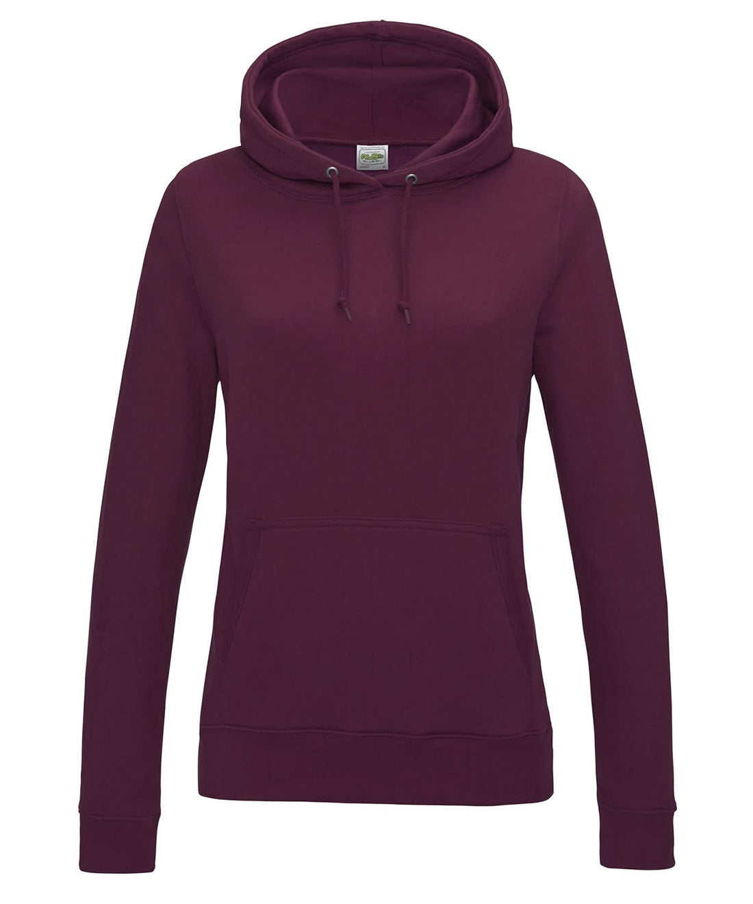 AWDis Just Hoods Womens College Hoodie Burgundy JH01F - Burgundy - Customisable Hoodies