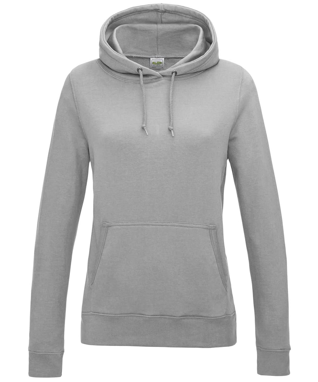 AWDis Just Hoods Womens College Hoodie Heather Grey JH01F - Heather Grey - Customisable Hoodies