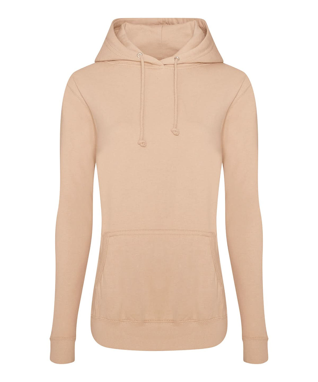 AWDis Just Hoods Womens College Hoodie Nude JH01F - Nude - Customisable Hoodies