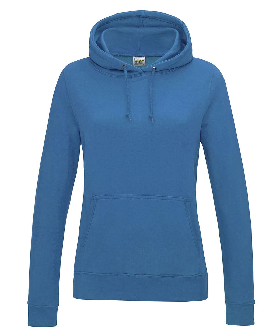 AWDis Just Hoods Womens College Hoodie Sapphire Blue JH01F - Sapphire Blue - Customisable Hoodies