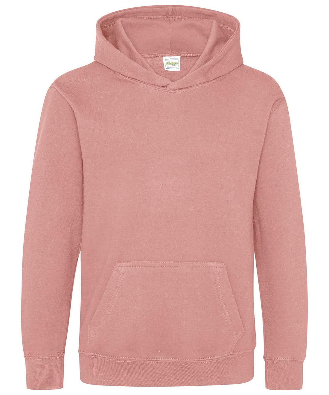 AWDis Just Hoods Kids Hoodie Dusty Pink JH01J - Dusty Pink - Customisable Hoodies