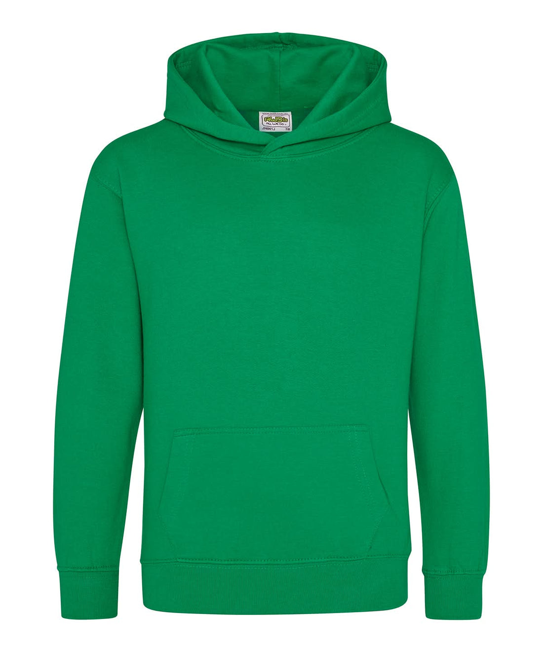 AWDis Just Hoods Kids Hoodie Kelly Green JH01J - Kelly Green - Customisable Hoodies
