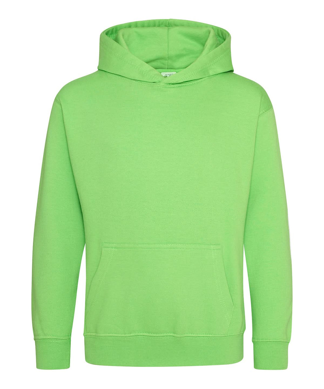 AWDis Just Hoods Kids Hoodie Lime Green JH01J - Lime Green - Customisable Hoodies