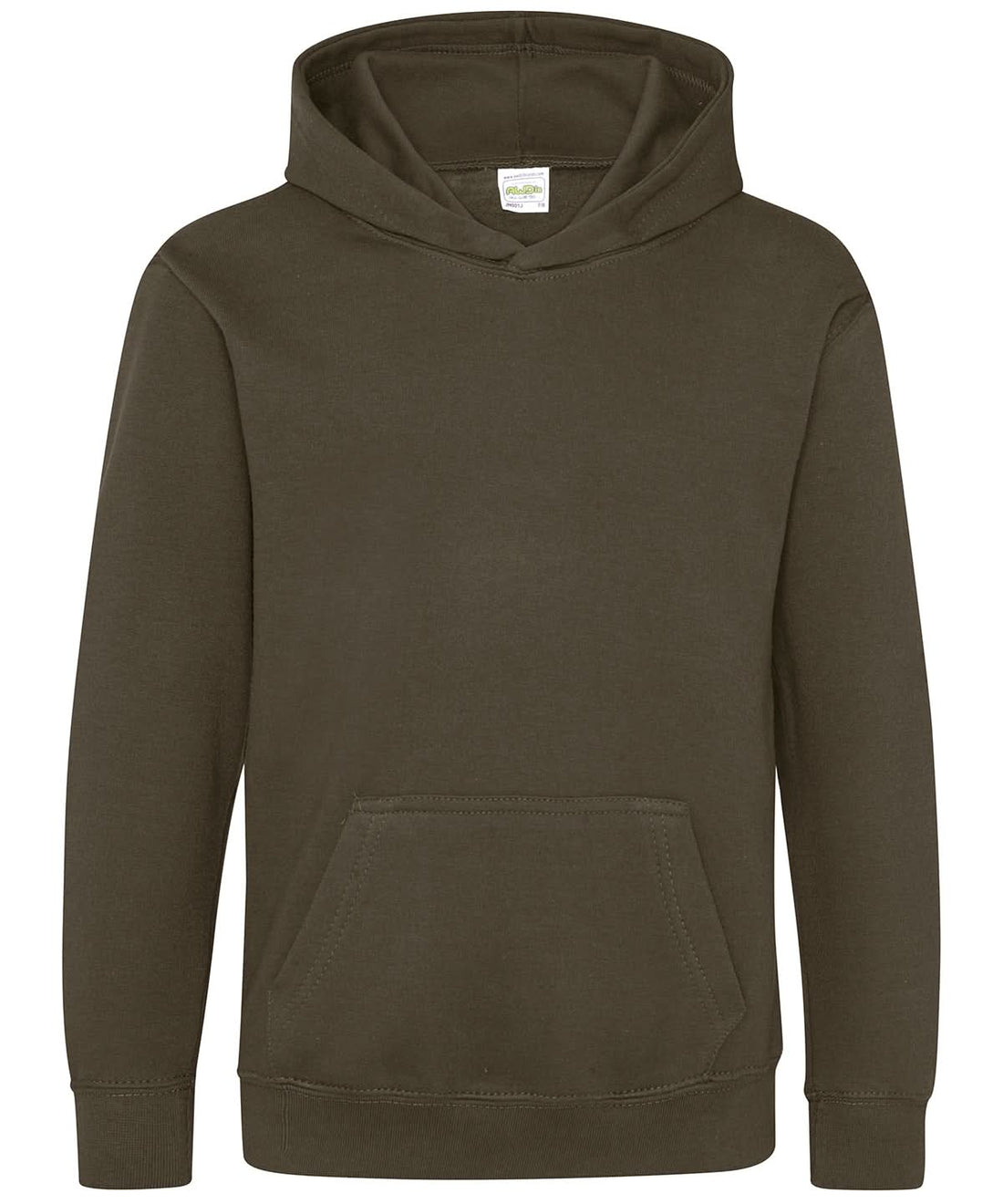AWDis Just Hoods Kids Hoodie Olive Green JH01J - Olive Green - Customisable Hoodies
