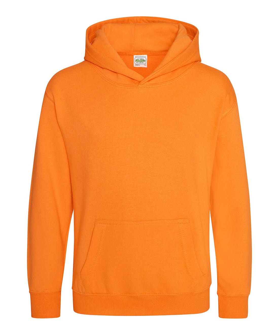 AWDis Just Hoods Kids Hoodie Orange Crush JH01J - Orange Crush - Customisable Hoodies