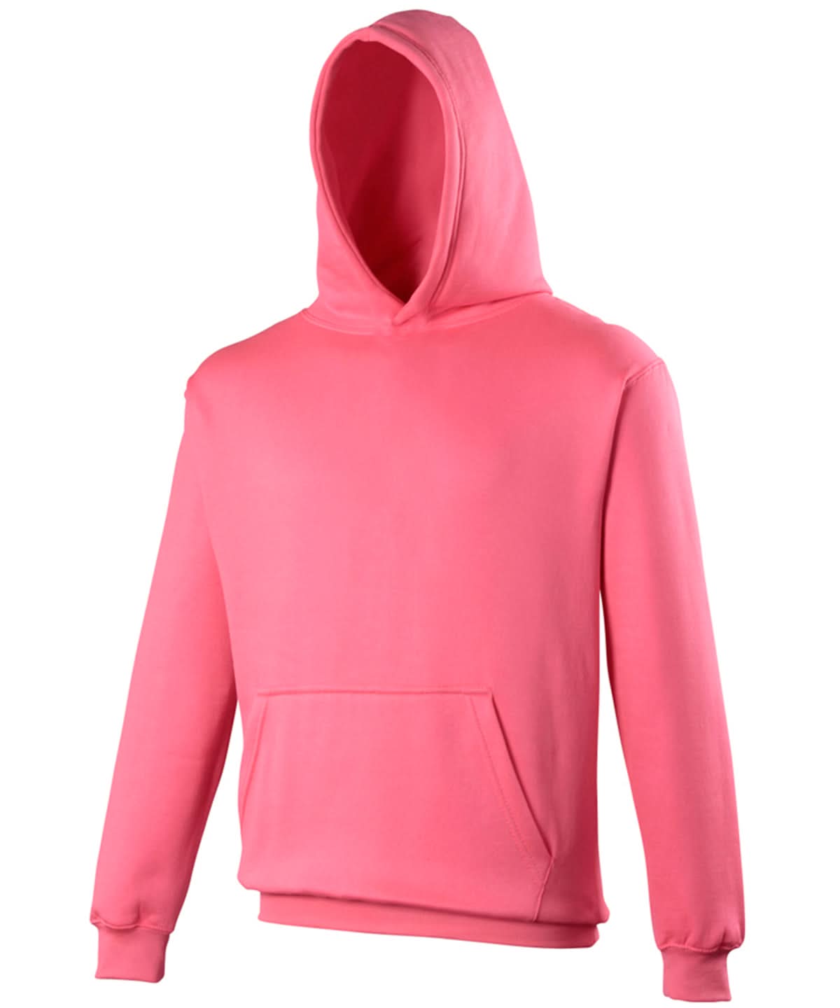 AWDis Just Hoods Kids electric hoodie JH04J - Electric Pink - Customisable Hoodies