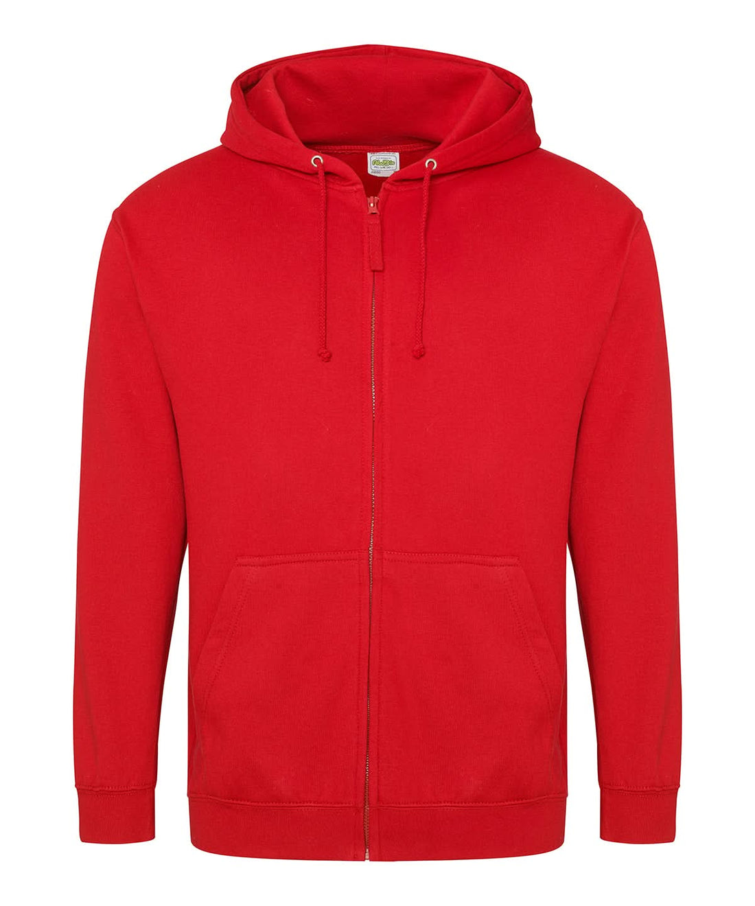 AWDis Just Hoods Zoodie Fire Red JH050 - Fire Red - Customisable Hoodies