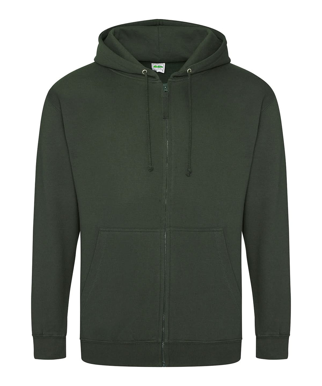 AWDis Just Hoods Zoodie Forest Green JH050 - Forest Green - Customisable Hoodies