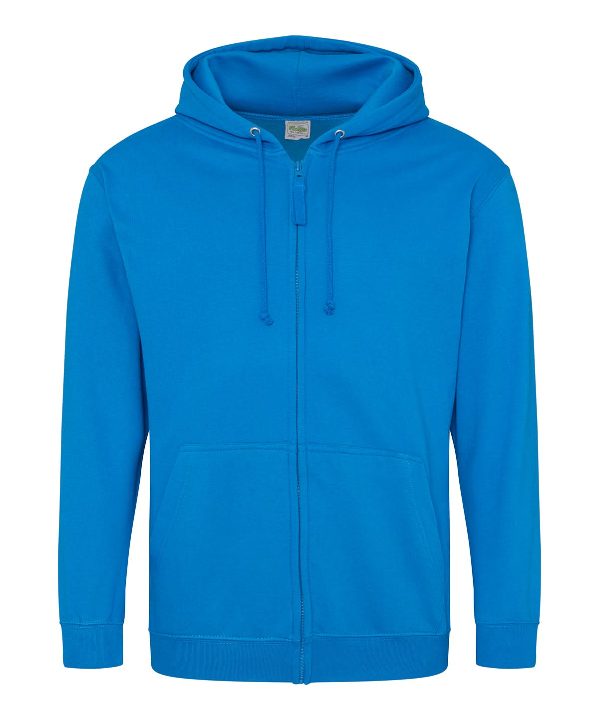 AWDis Just Hoods Zoodie Sapphire Blue JH050 - Sapphire Blue - Customisable Hoodies