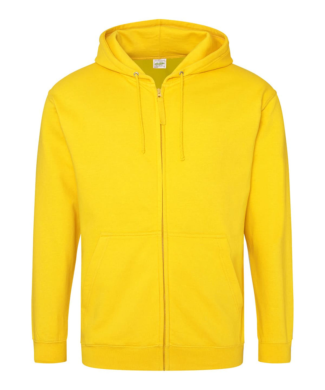 AWDis Just Hoods Zoodie Sun Yellow JH050 - Sun Yellow - Customisable Hoodies