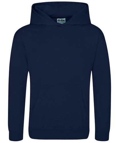 AWDis Just Hoods Kids sports polyester hoodie JH06J - Oxford Navy - Customisable Hoodies