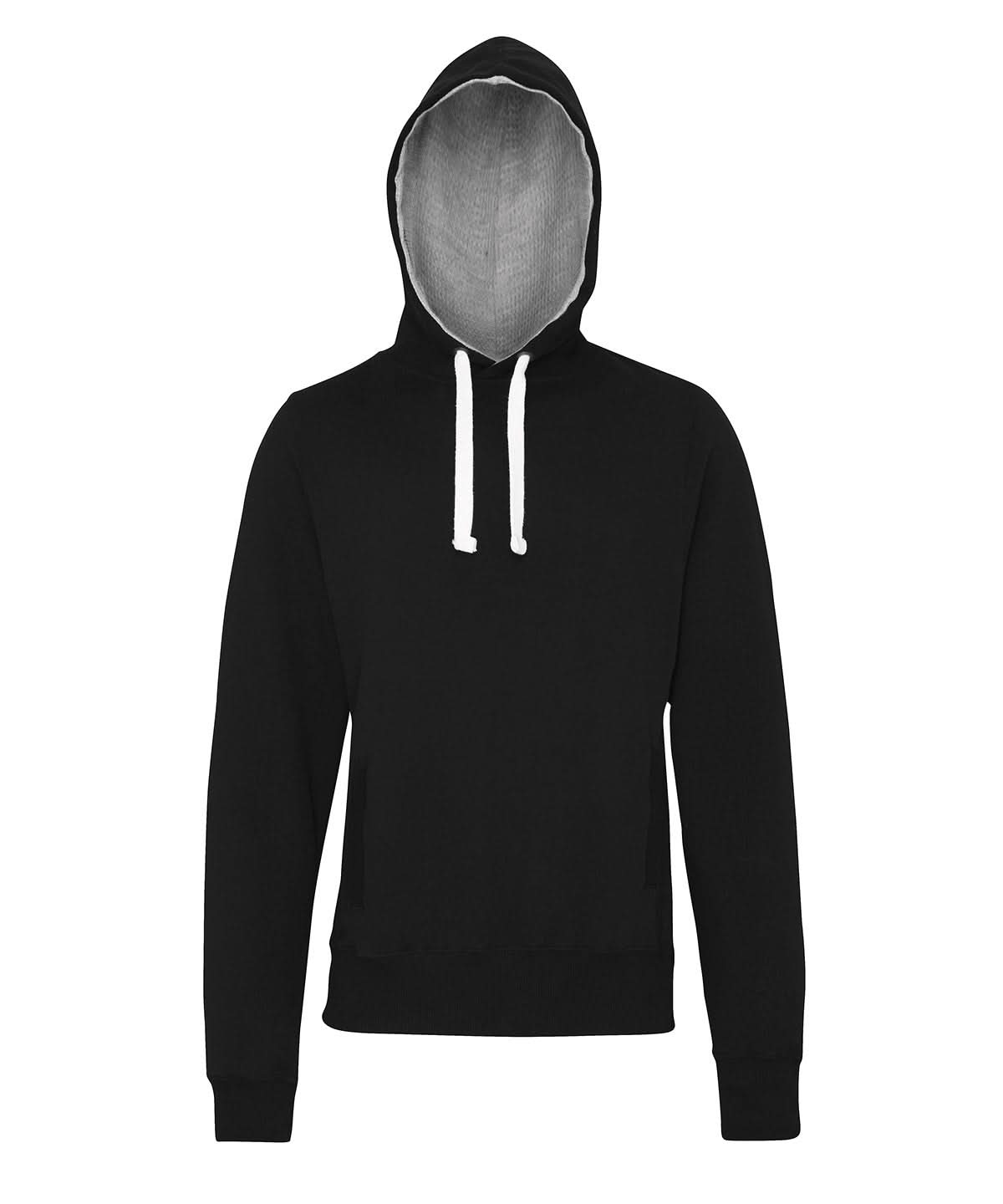 AWDis Just Hoods Chunky hoodie JH100 - Jet Black - Customisable Hoodies