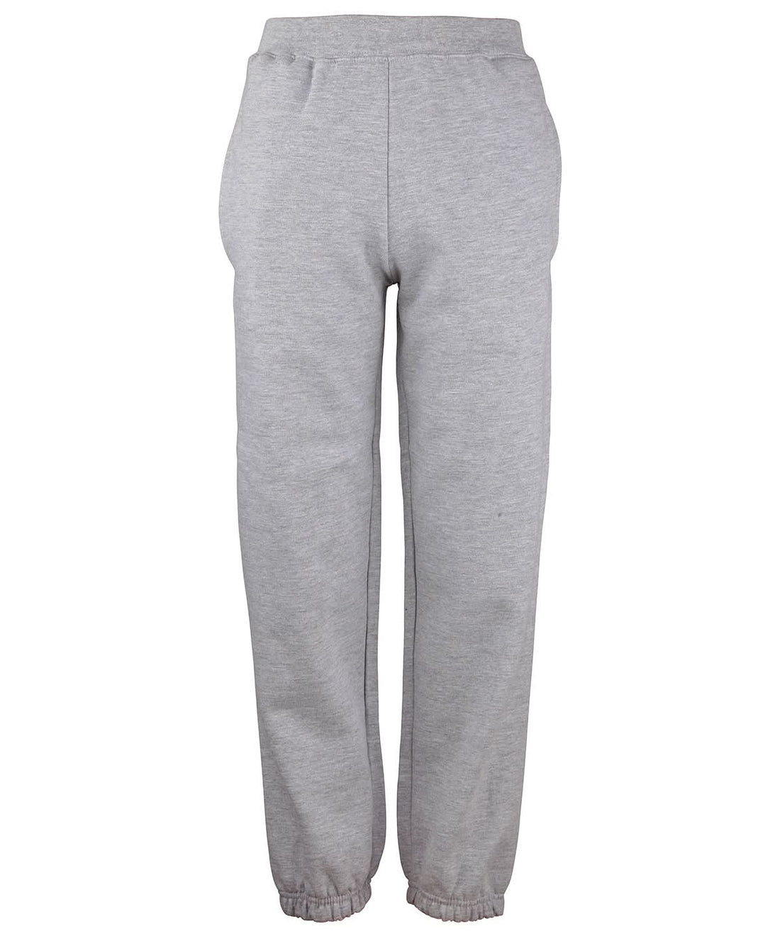 AWDis Just Hoods Kids cuffed sweatpants JH72J - Heather Grey - Customisable Sweatpants